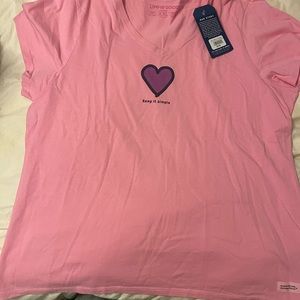 NWT Life is Good Tshirt (crusher)
